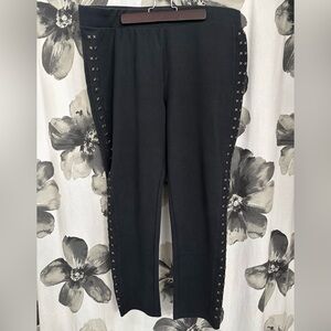 Studded Black Skinny Pants Lane Bryant